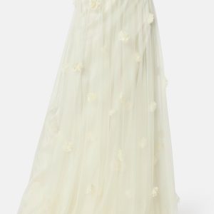 Ida Sjöstedt Faye Tulle Skirt Ivory 34