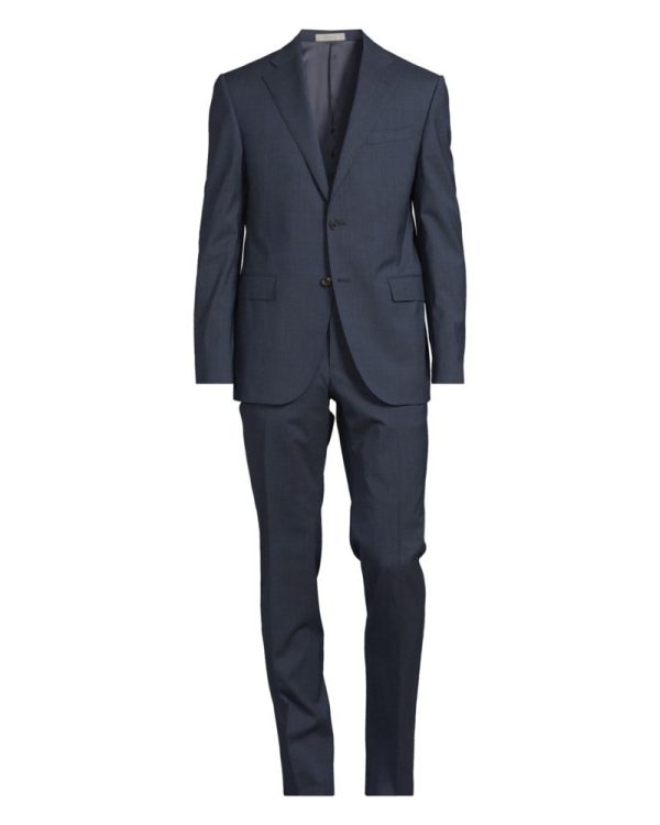Kostym academy drop 7 navy blue