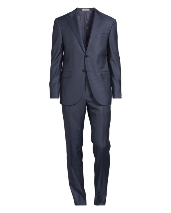 Kostym grisal navy blue