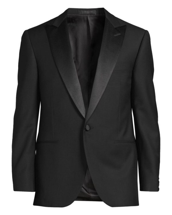 Smoking leader peak lapel smooking d7 svart