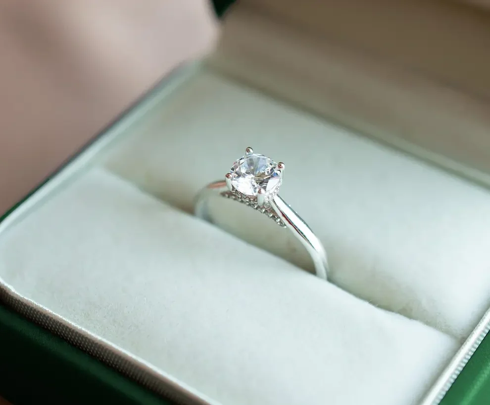 Damring för förlovning