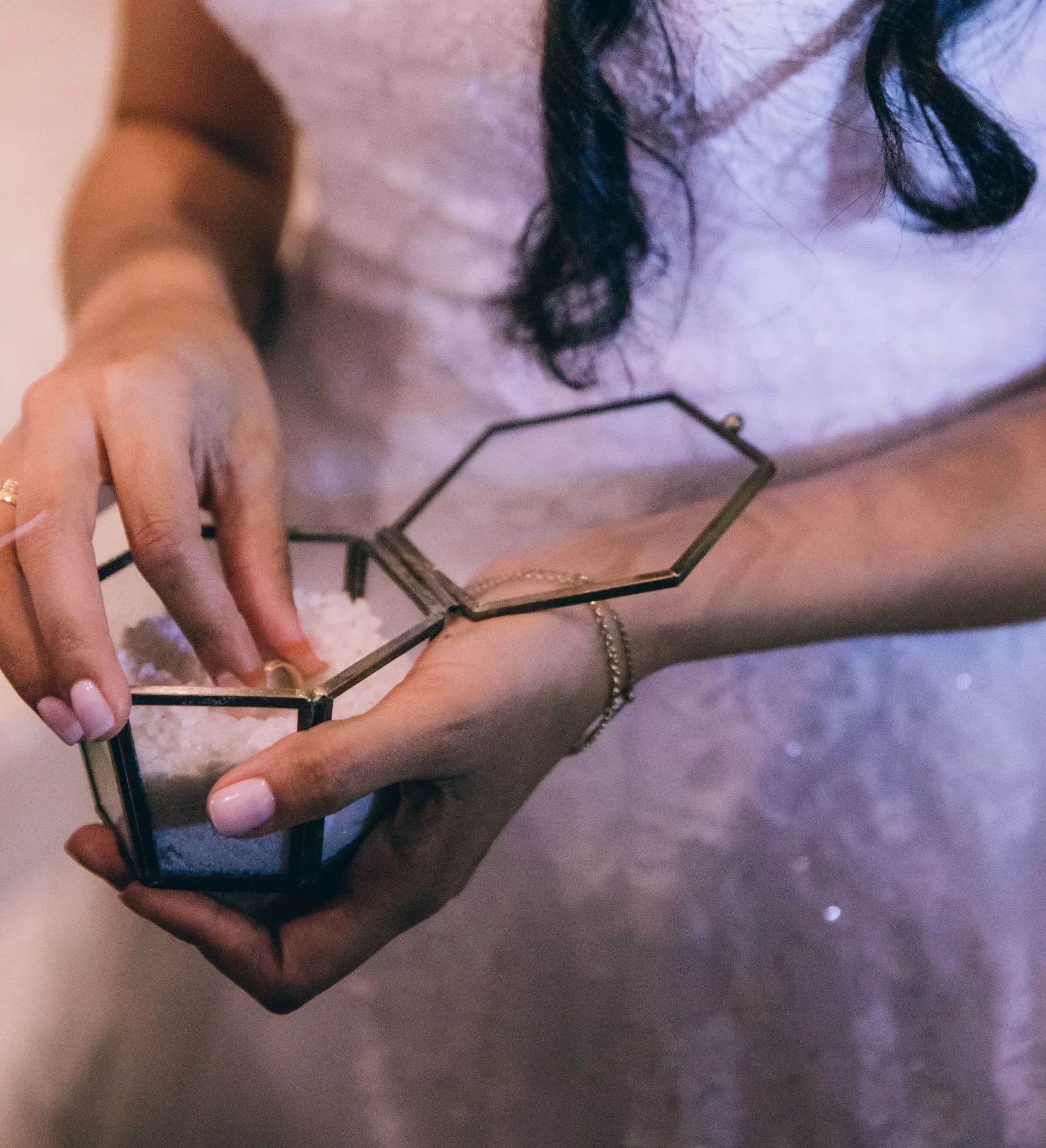 Ringar för vigsel i olika kombinationer